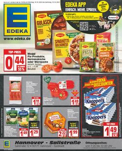 Prospekt Edeka 10.10.2022 - 15.10.2022