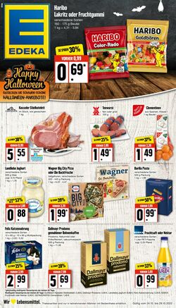 Prospekt Edeka 24.10.2022 - 29.10.2022