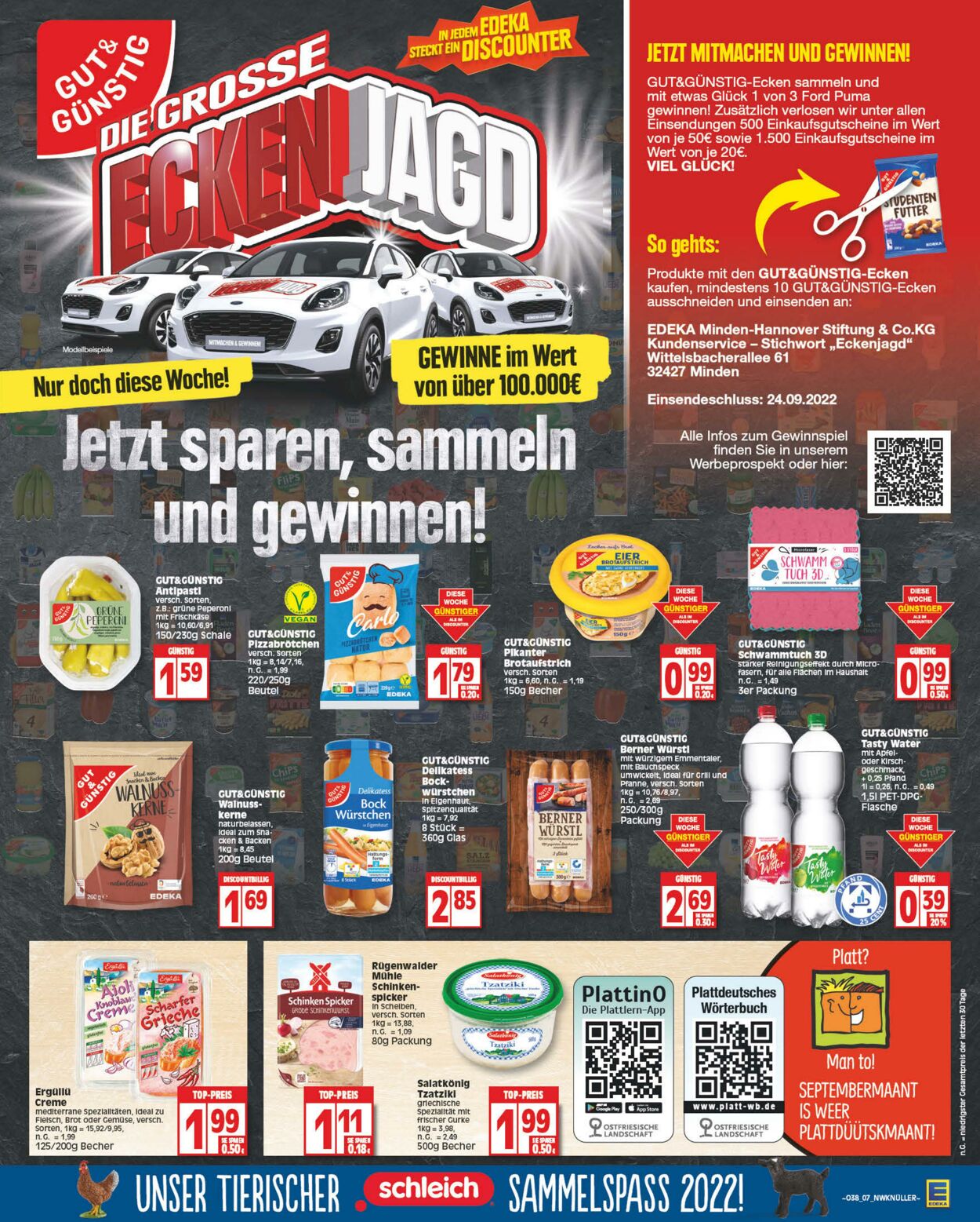 Prospekt Edeka 19.09.2022 - 24.09.2022