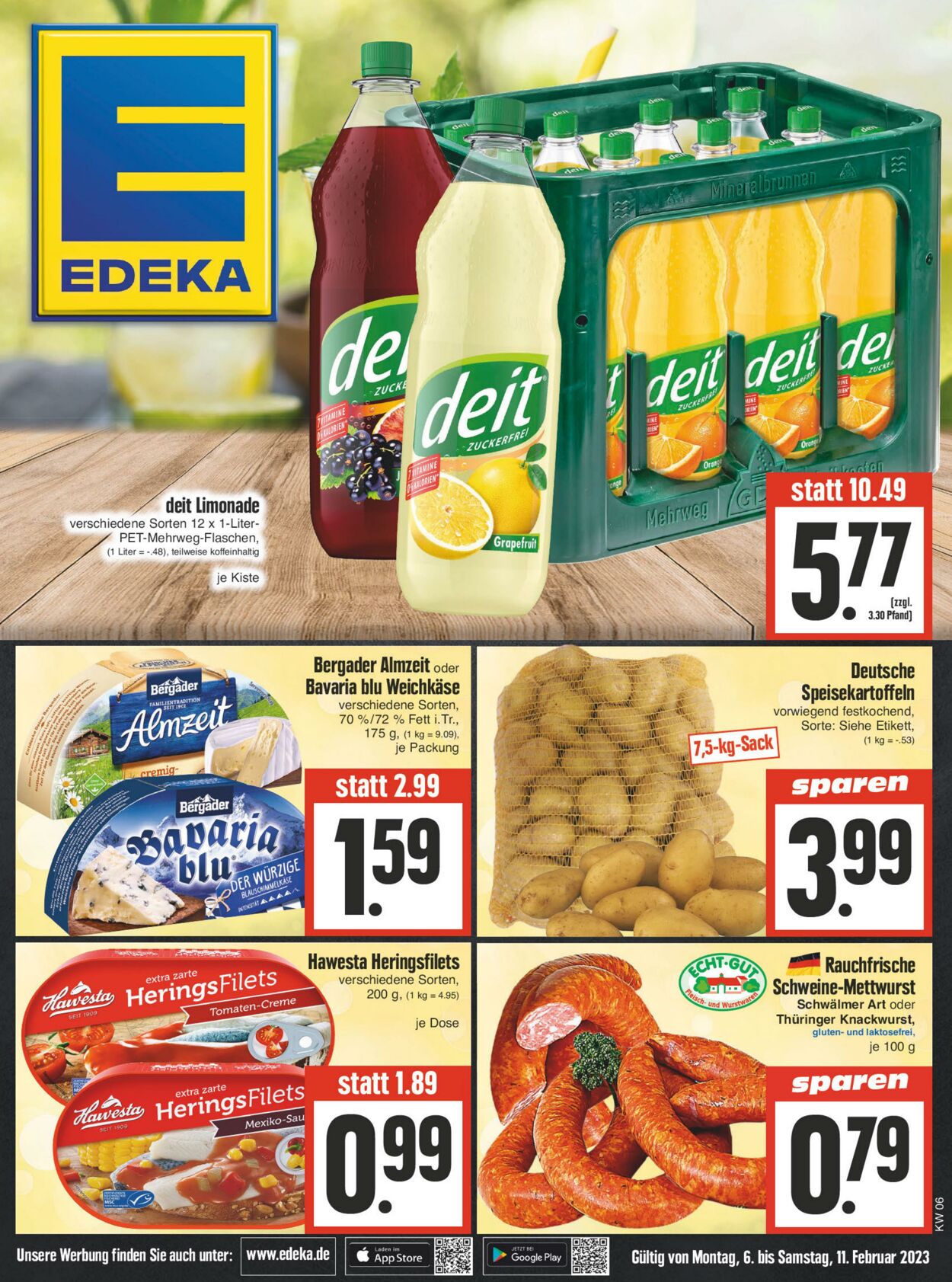 Prospekt Edeka 06.02.2023 - 11.02.2023