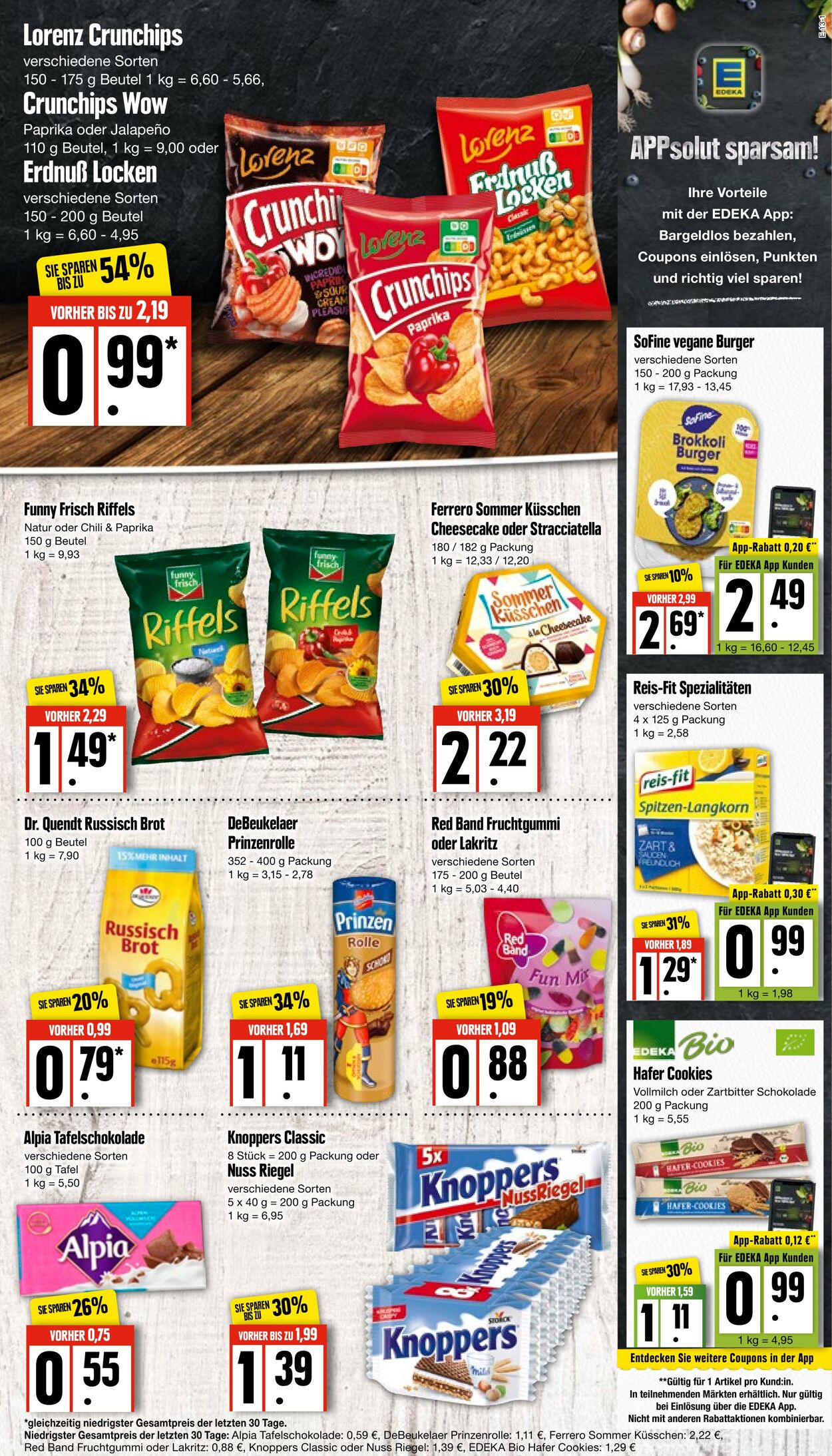 Prospekt Edeka 22.08.2022 - 27.08.2022