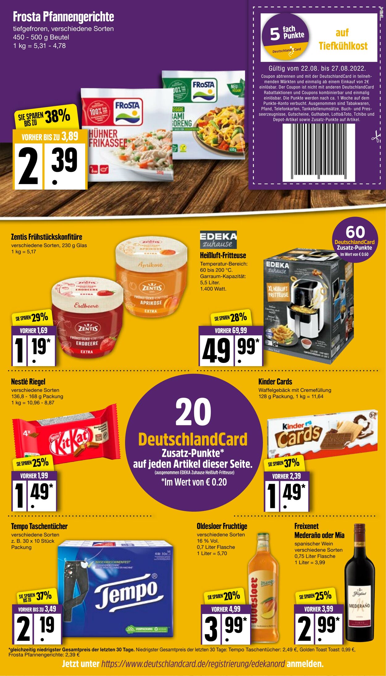 Prospekt Edeka 22.08.2022 - 27.08.2022