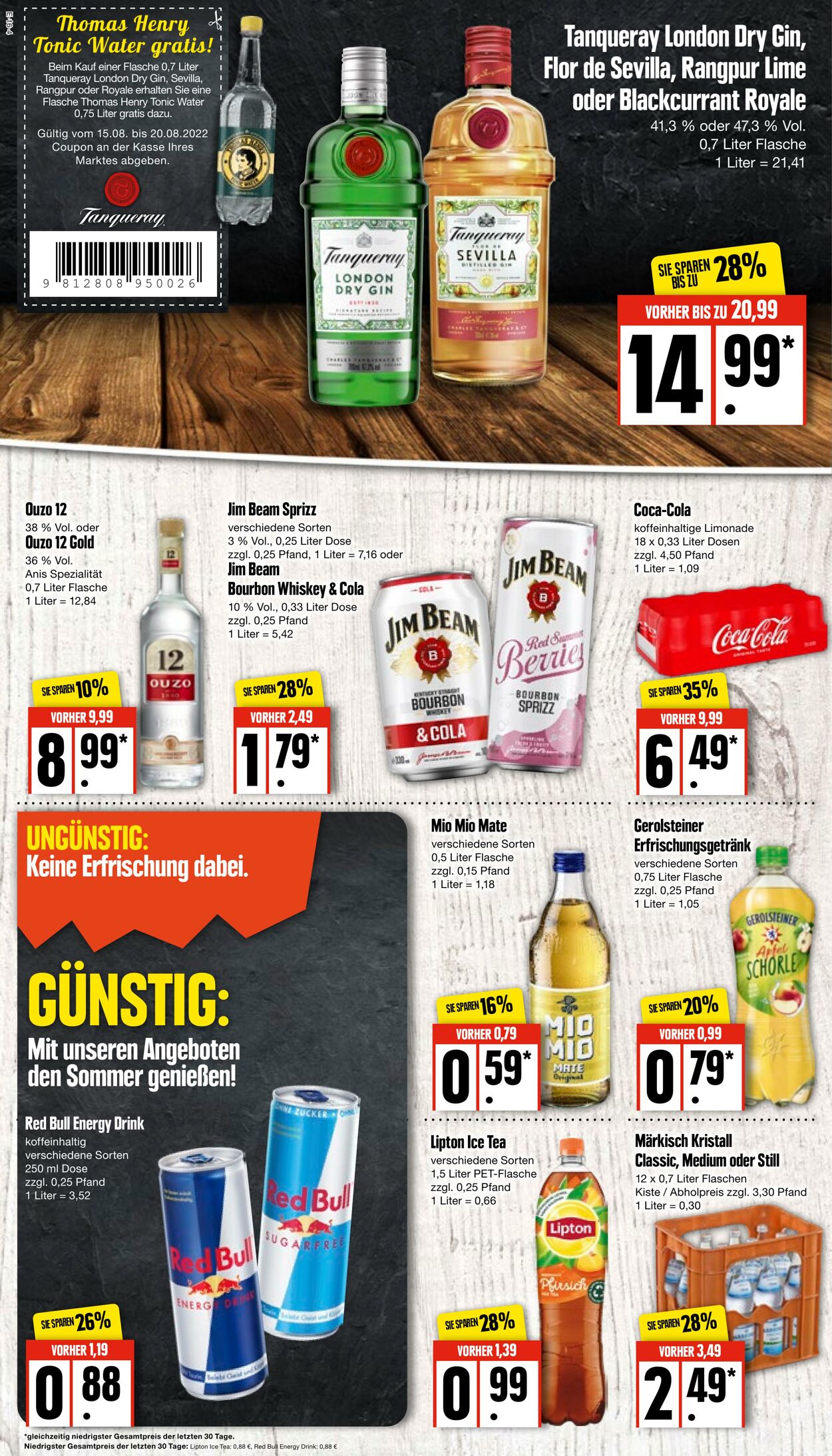 Prospekt Edeka 15.08.2022 - 20.08.2022