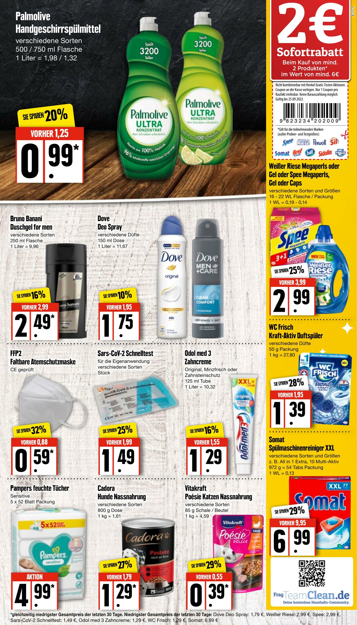 Prospekt Edeka 29.08.2022 - 03.09.2022