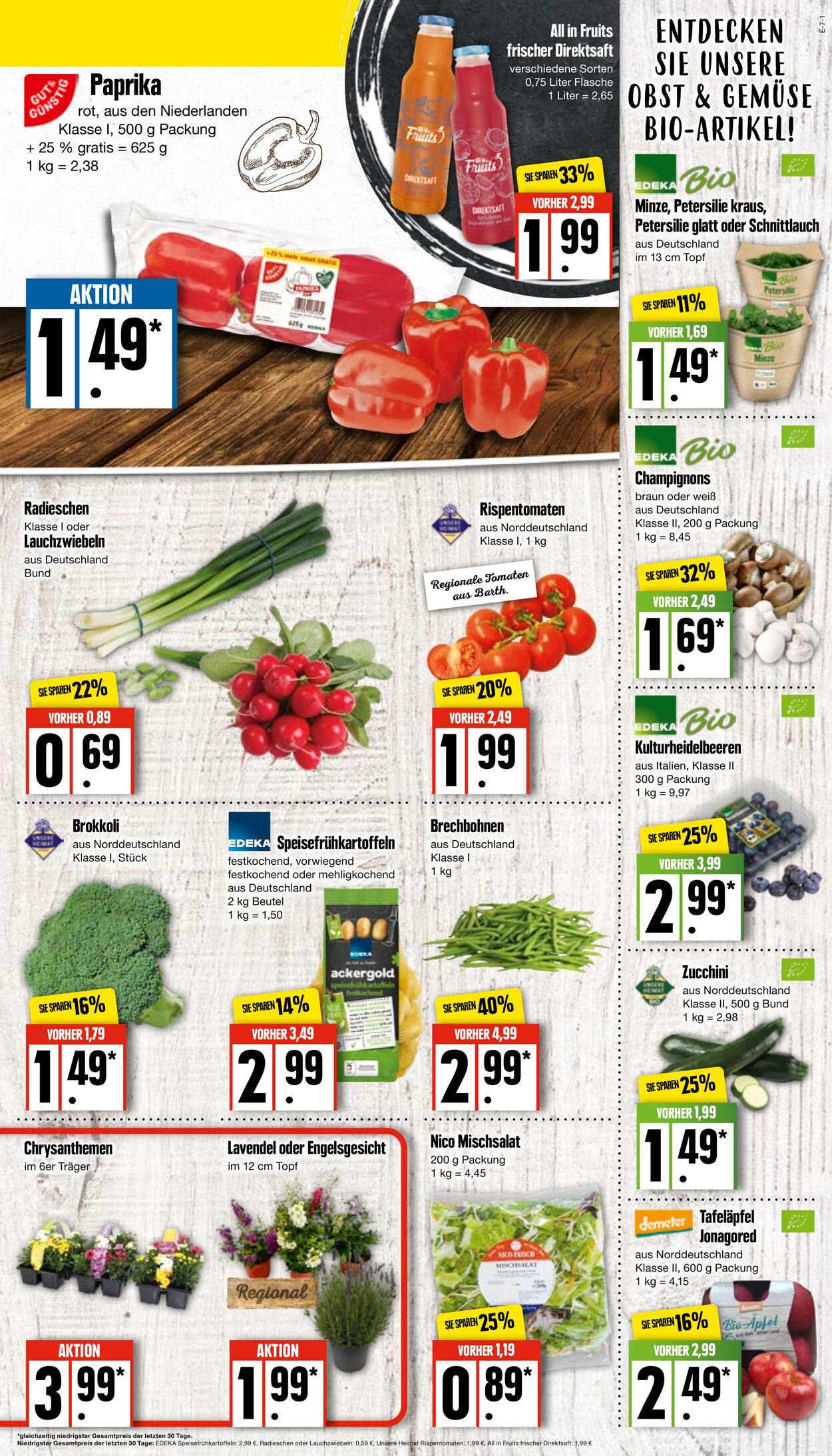 Prospekt Edeka 18.07.2022 - 23.07.2022