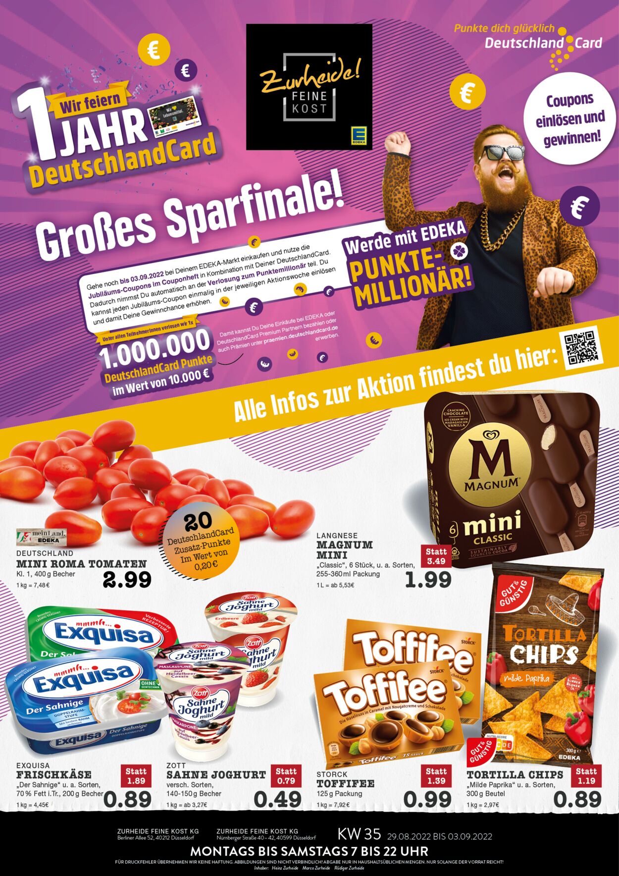 Prospekt Edeka 29.08.2022 - 03.09.2022