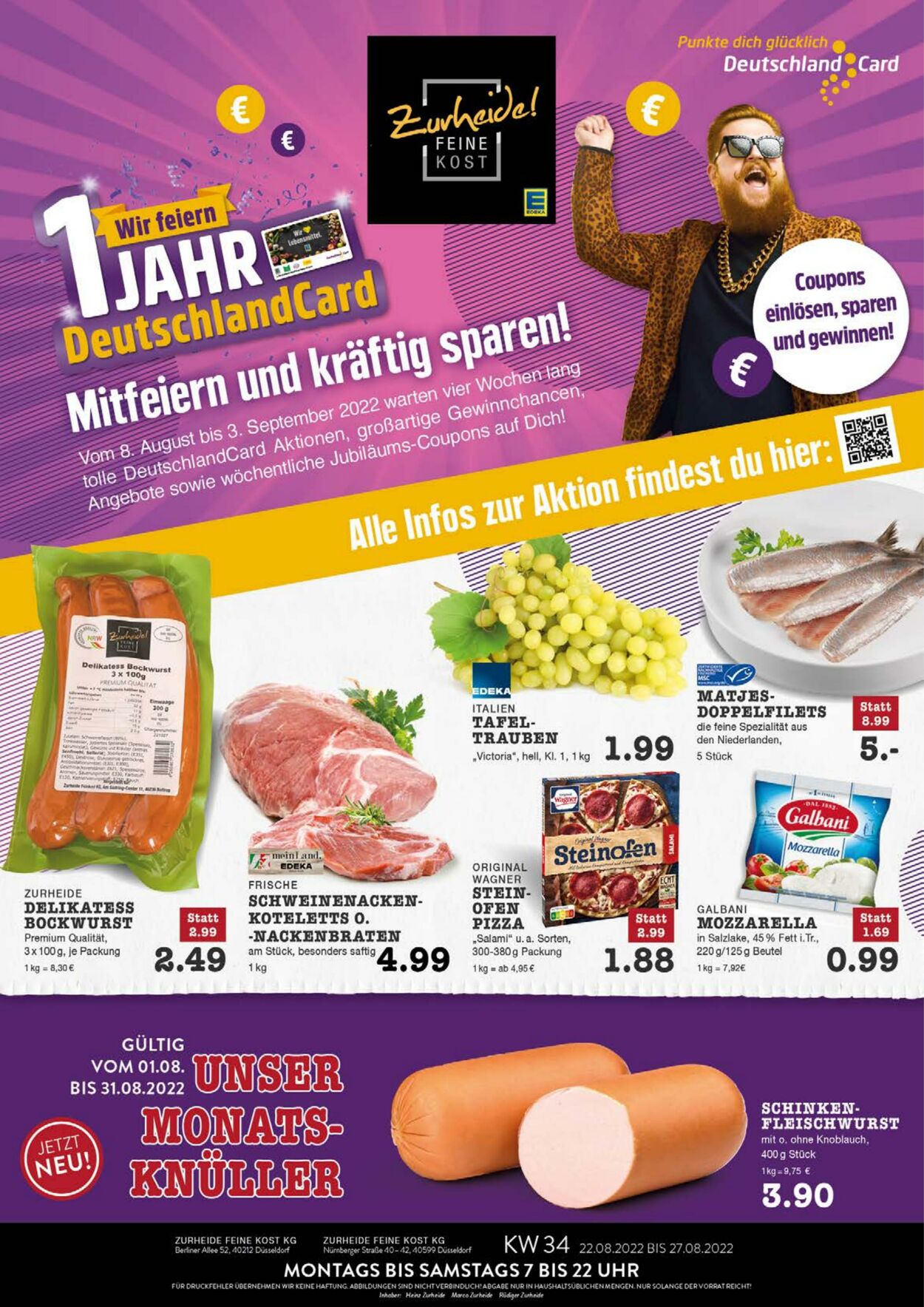 Prospekt Edeka 22.08.2022 - 27.08.2022