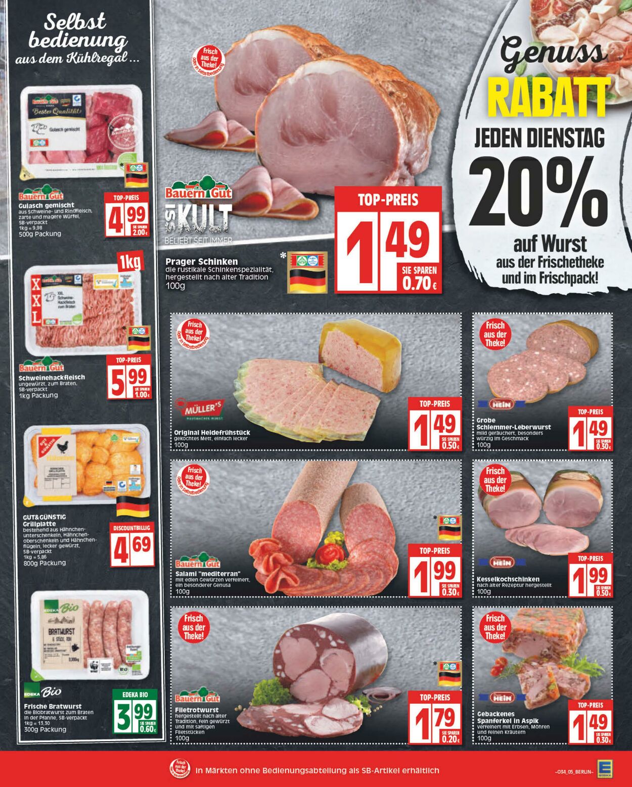 Prospekt Edeka 22.08.2022 - 27.08.2022