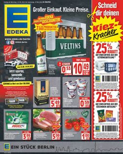 Prospekt Edeka 22.08.2022 - 27.08.2022