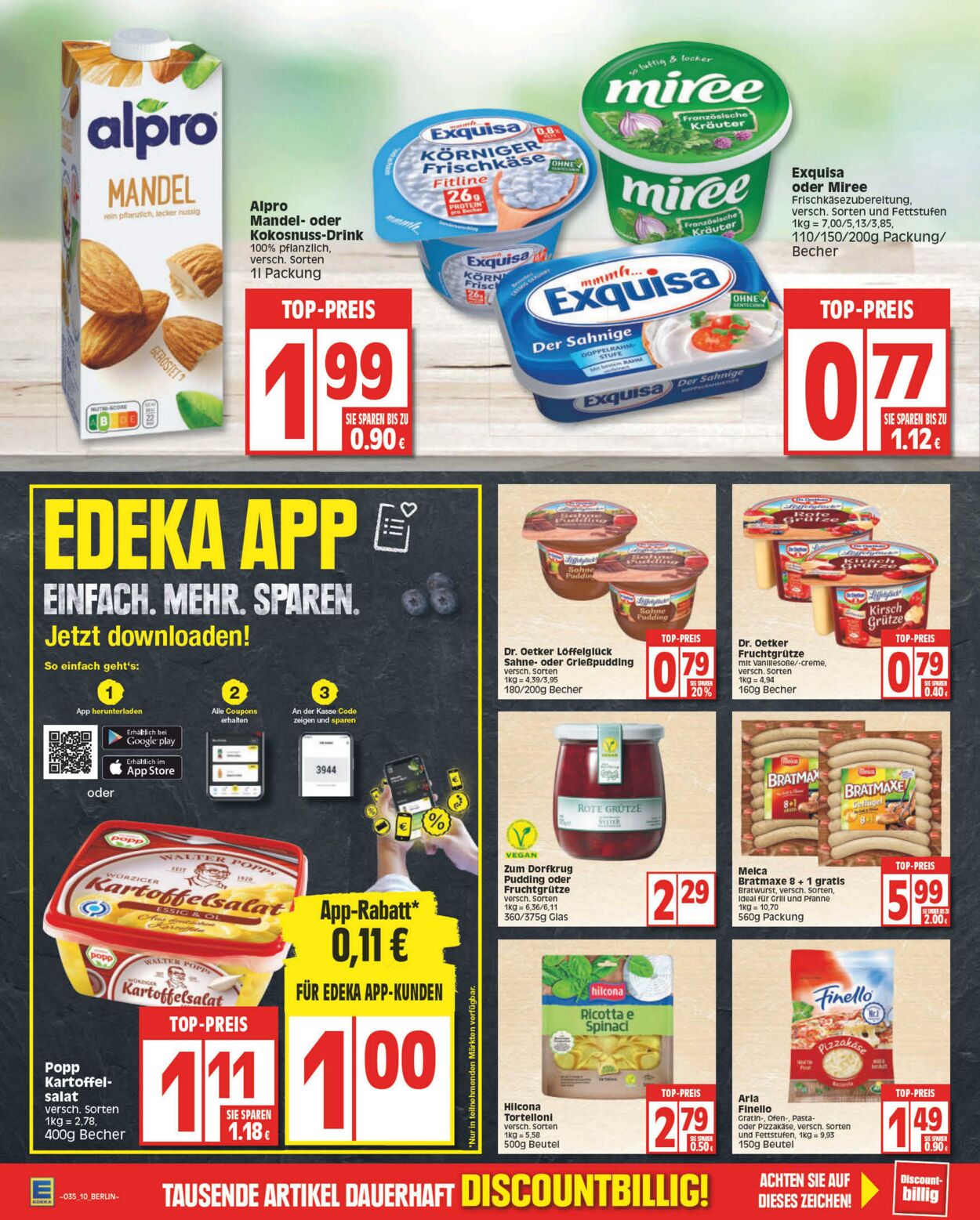 Prospekt Edeka 29.08.2022 - 03.09.2022