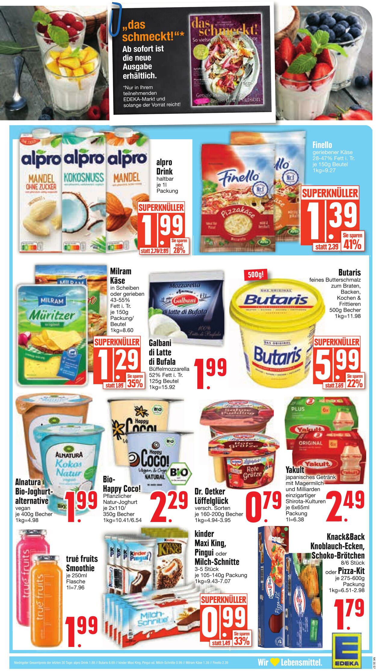 Prospekt Edeka 29.08.2022 - 03.09.2022