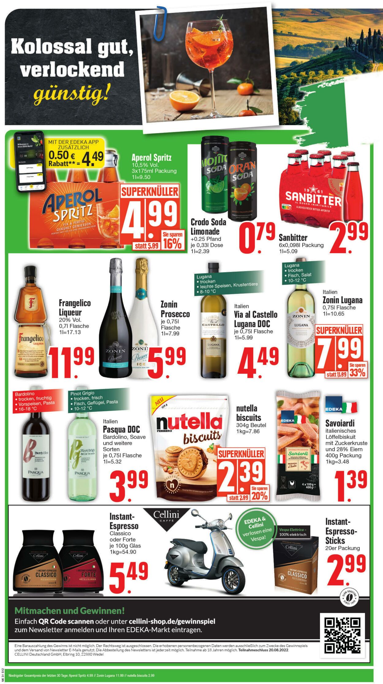 Prospekt Edeka 01.08.2022 - 06.08.2022