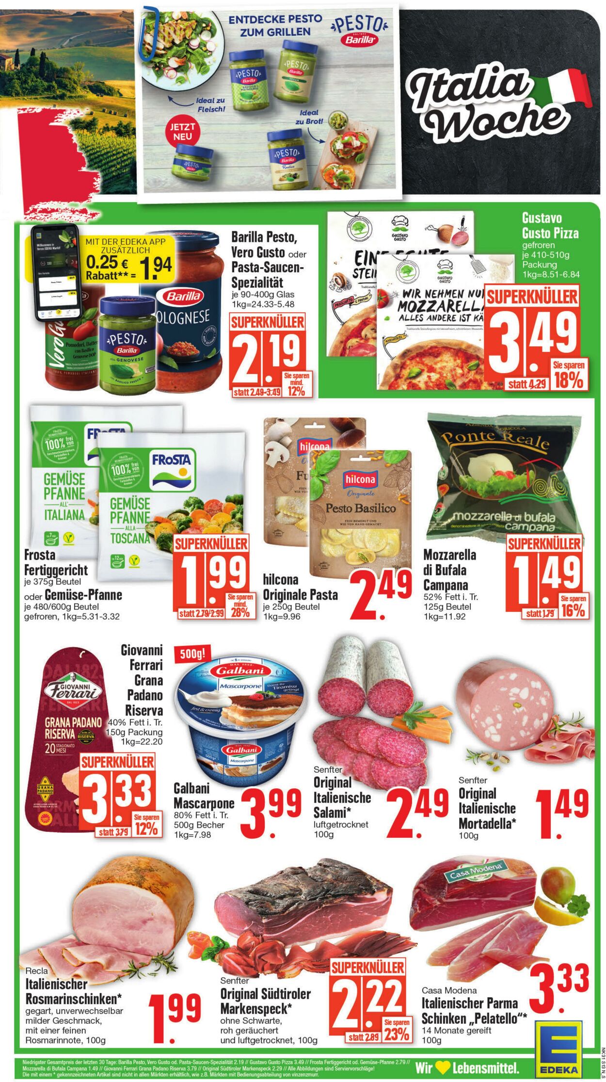 Prospekt Edeka 01.08.2022 - 06.08.2022