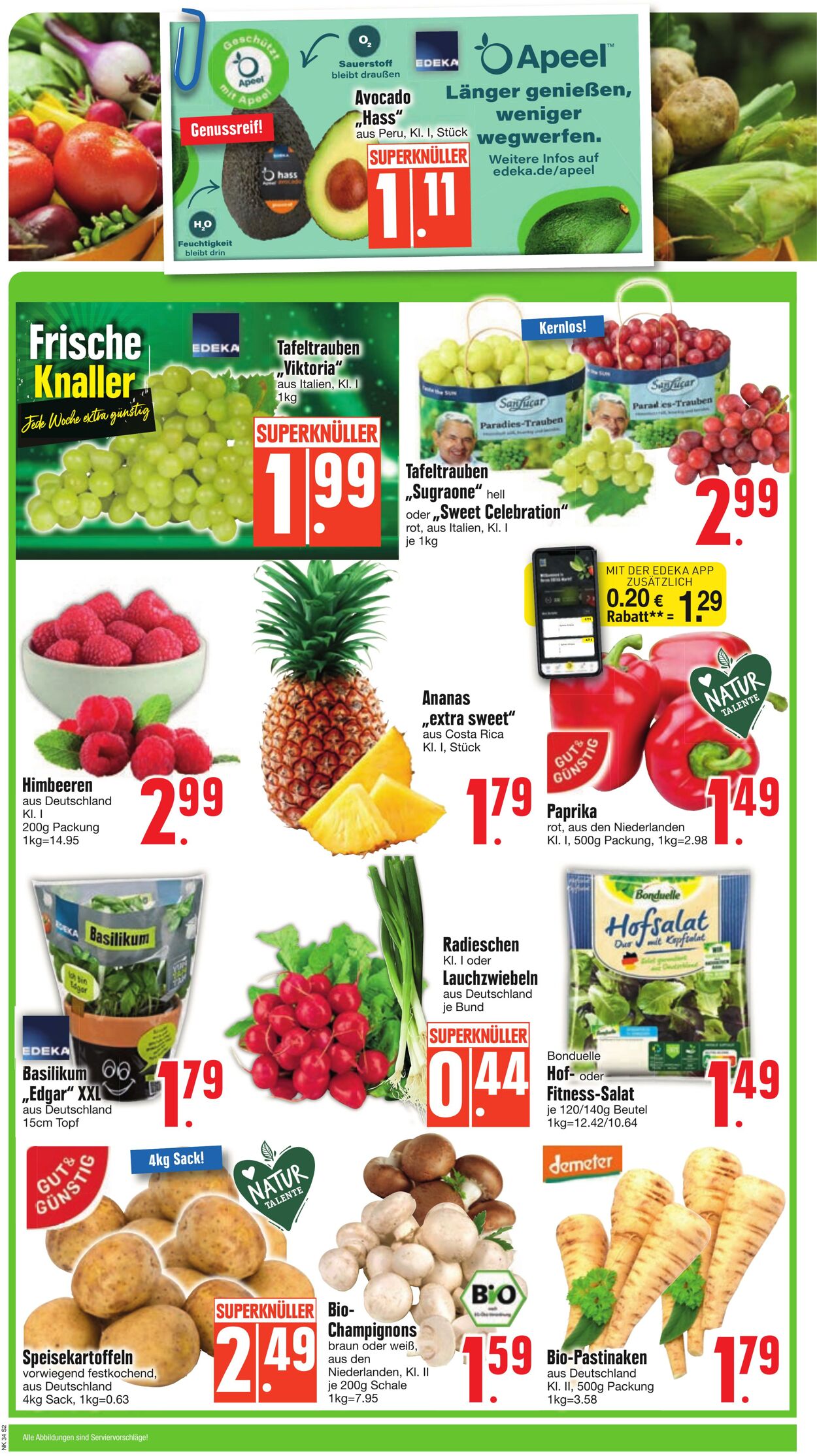 Prospekt Edeka 22.08.2022 - 27.08.2022