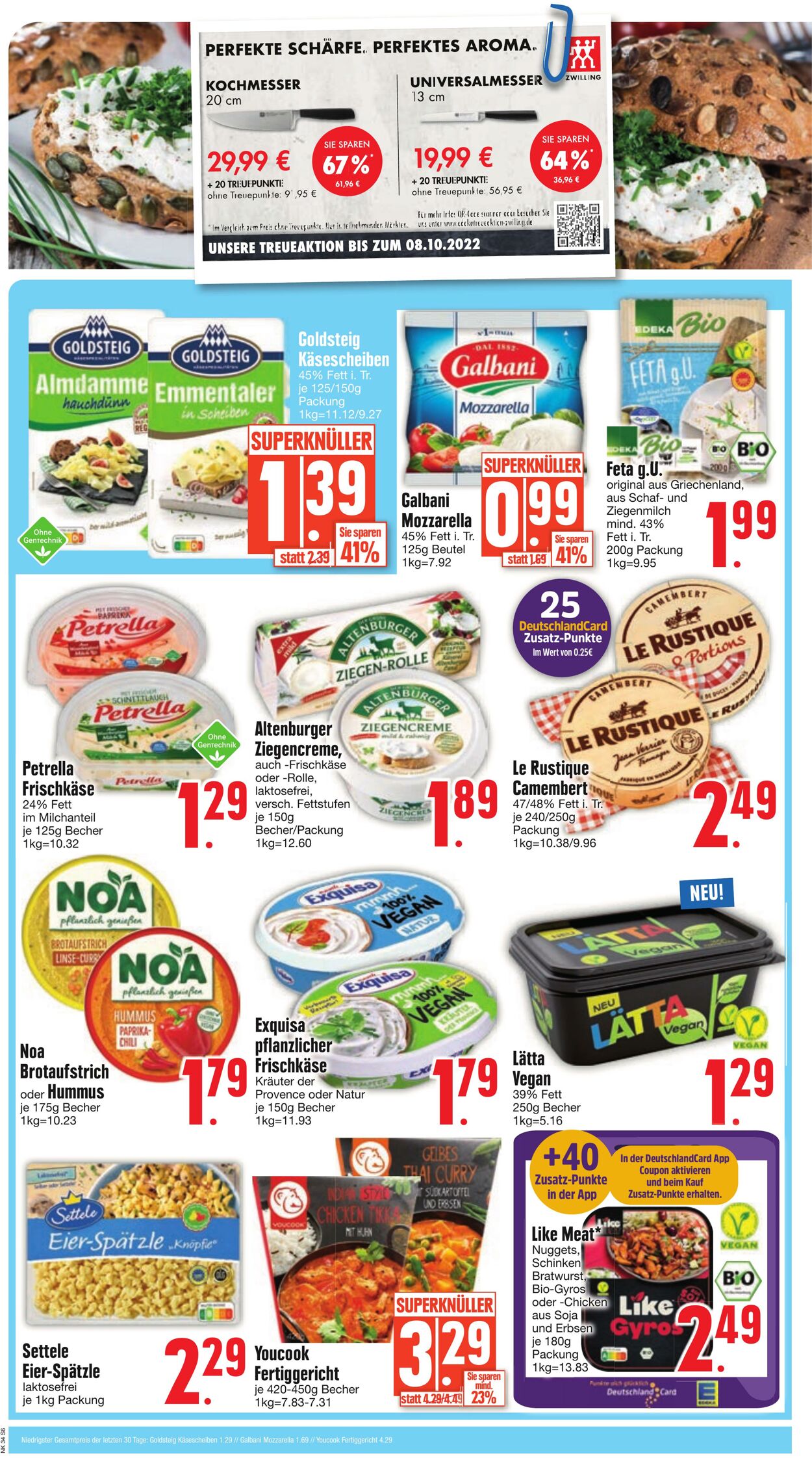 Prospekt Edeka 22.08.2022 - 27.08.2022