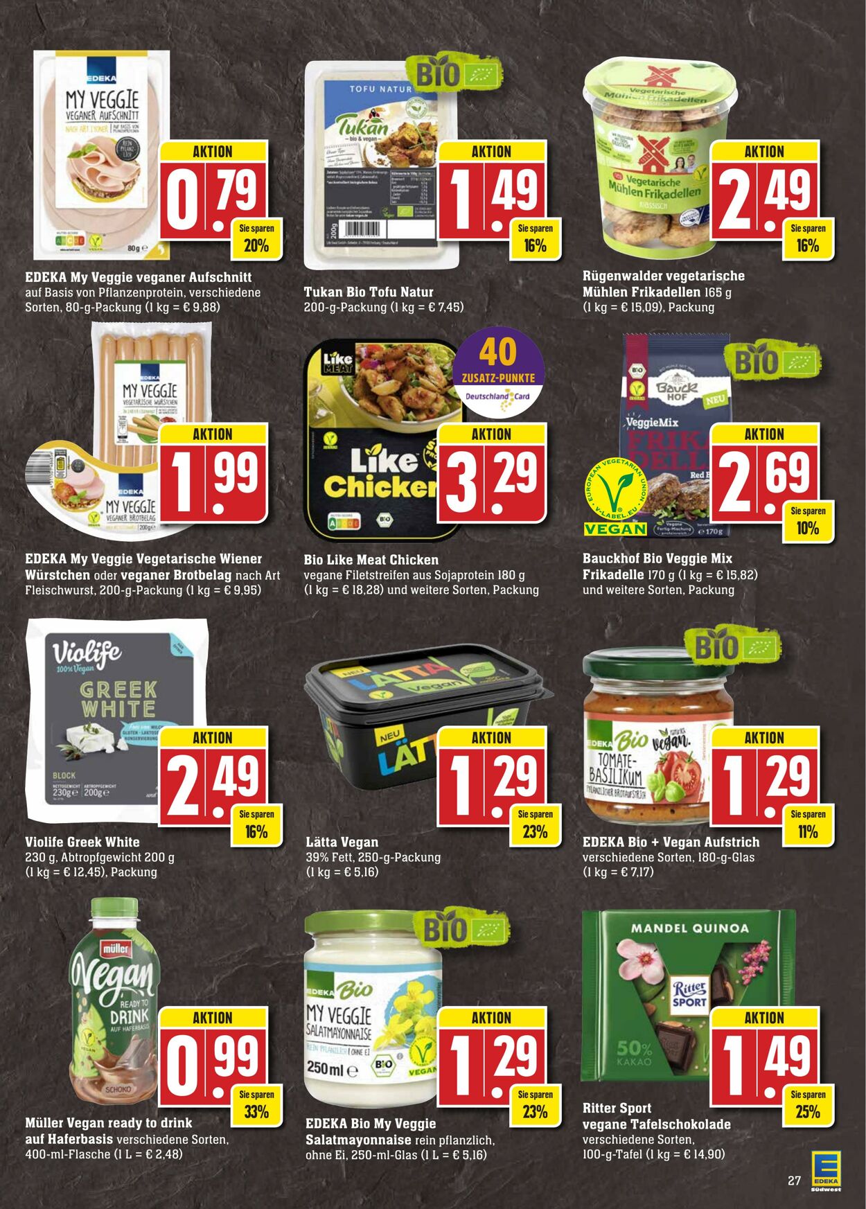 Prospekt Edeka 22.08.2022 - 27.08.2022