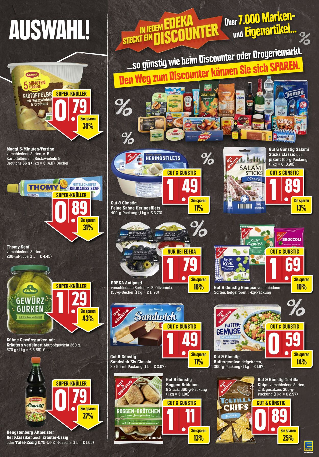 Prospekt Edeka 29.08.2022 - 03.09.2022