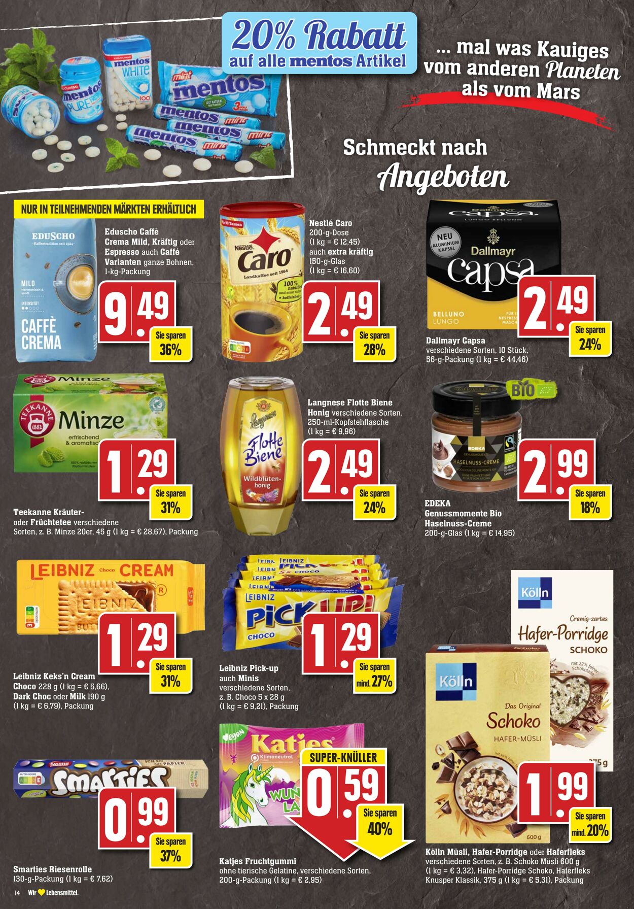 Prospekt Edeka 29.08.2022 - 03.09.2022