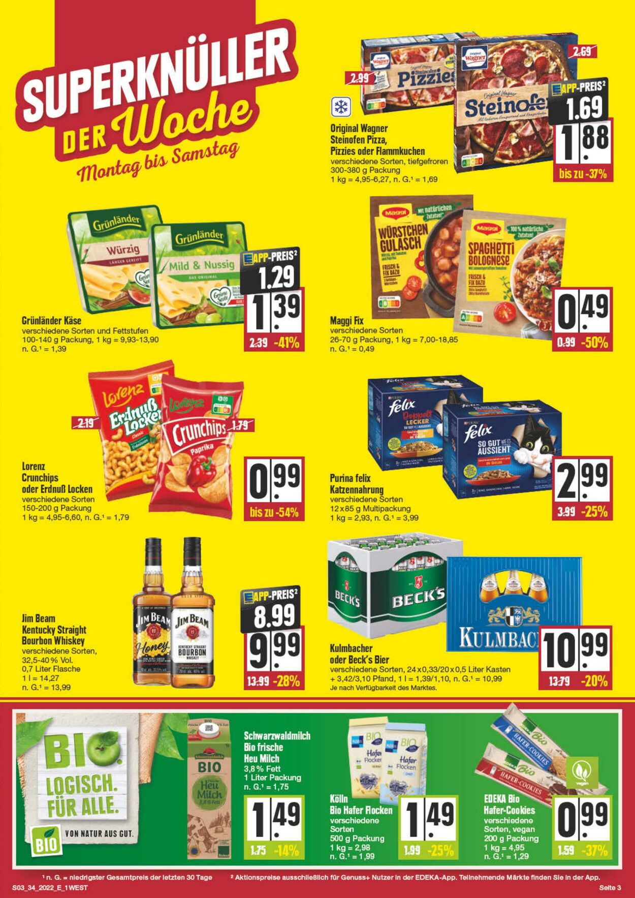 Prospekt Edeka 22.08.2022 - 27.08.2022