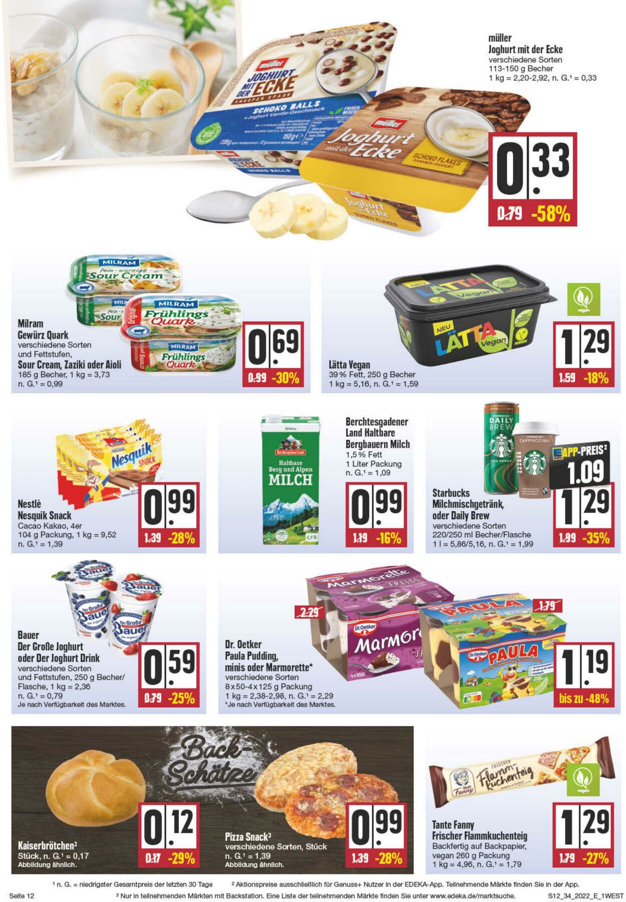 Prospekt Edeka 22.08.2022 - 27.08.2022