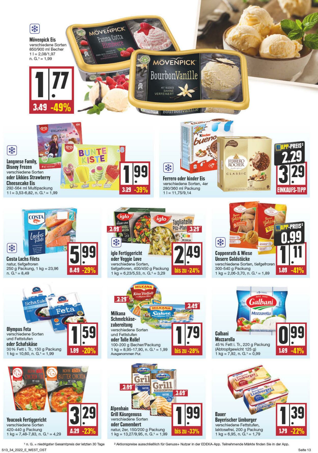 Prospekt Edeka 22.08.2022 - 27.08.2022