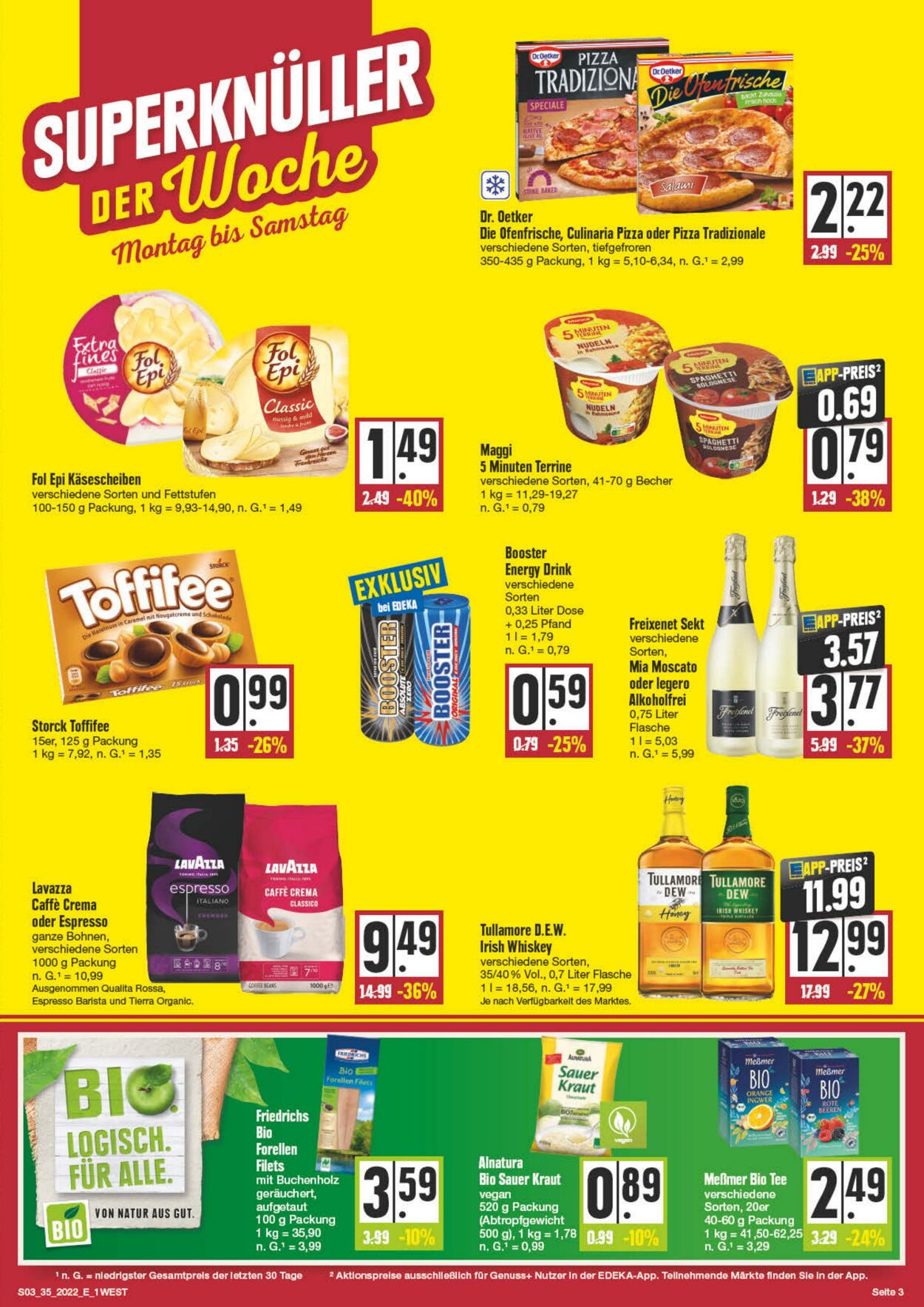 Prospekt Edeka 29.08.2022 - 03.09.2022