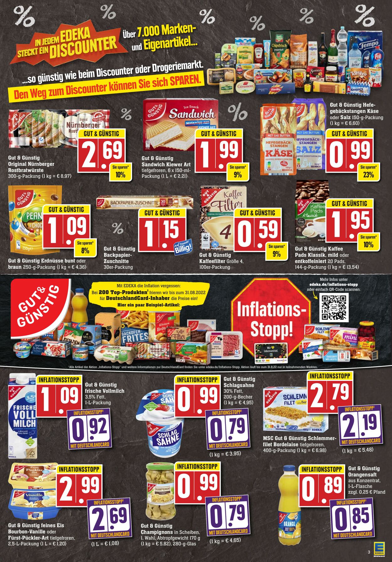 Prospekt Edeka 01.08.2022 - 06.08.2022