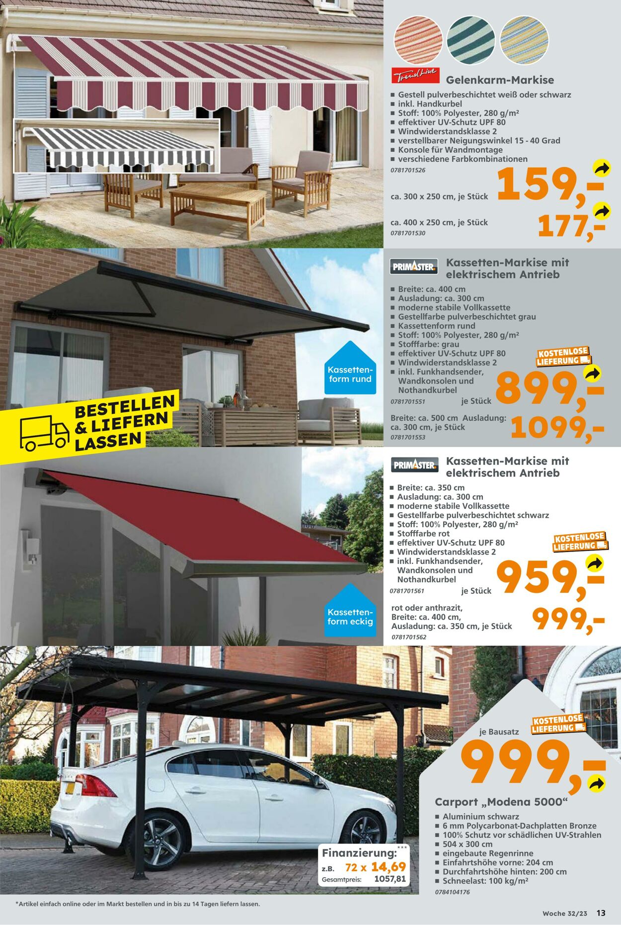 Prospekt Globus Baumarkt 06.08.2023 - 12.08.2023