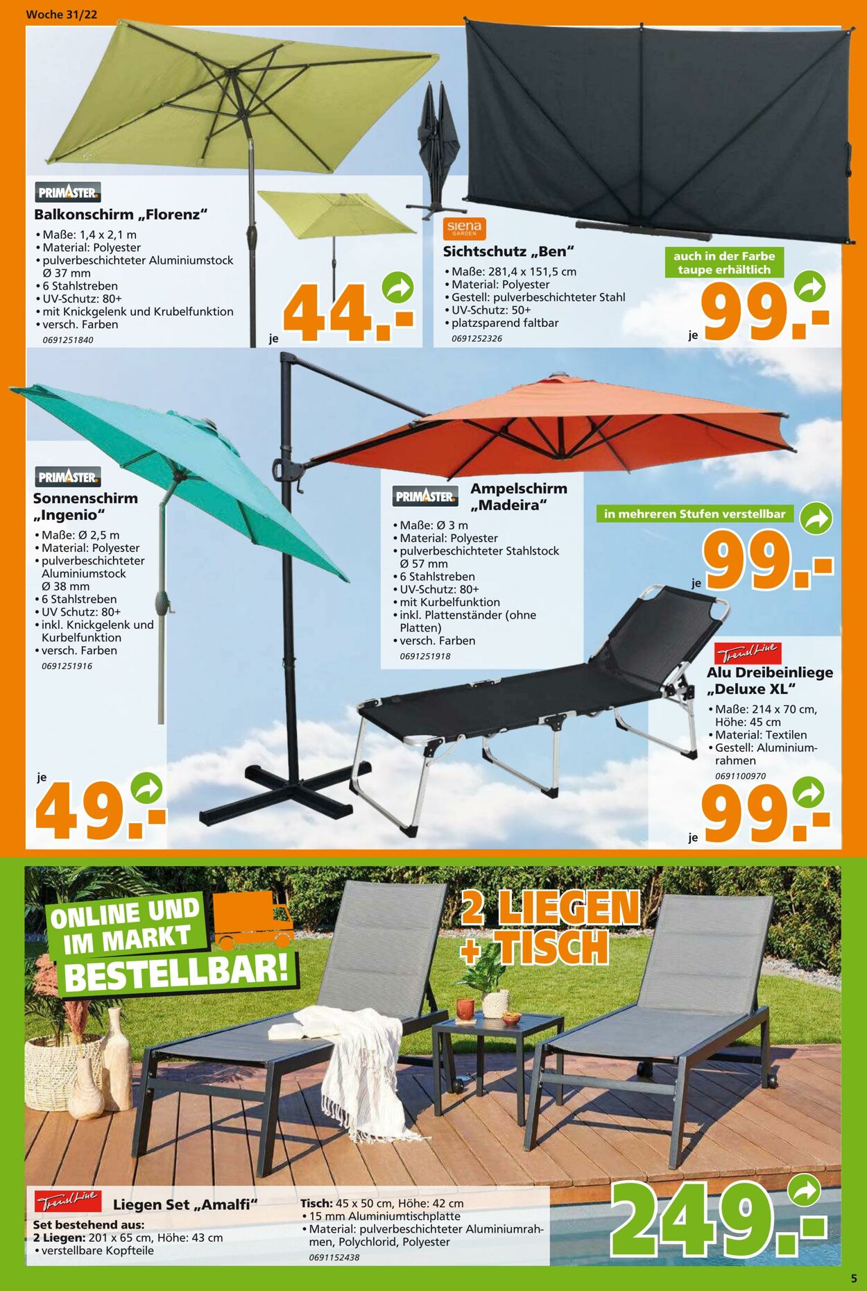 Prospekt Globus Baumarkt 01.08.2022 - 06.08.2022