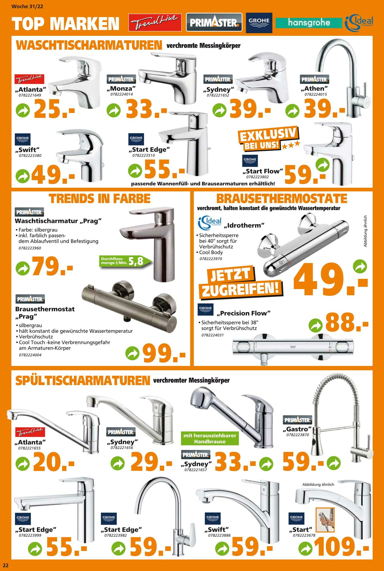 Prospekt Globus Baumarkt 01.08.2022 - 06.08.2022