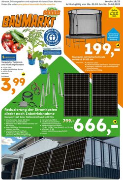 Prospekt Globus Baumarkt 01.05.2023 - 06.05.2023