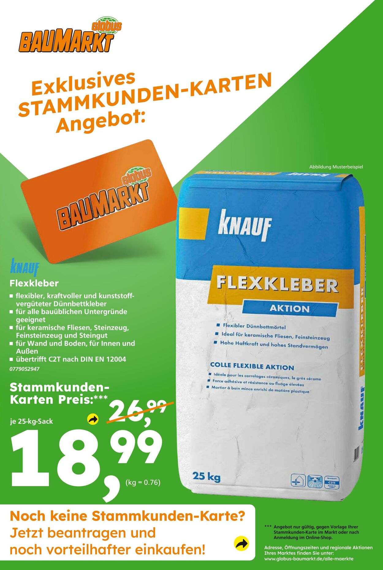 Prospekt Globus Baumarkt 27.03.2023 - 01.04.2023