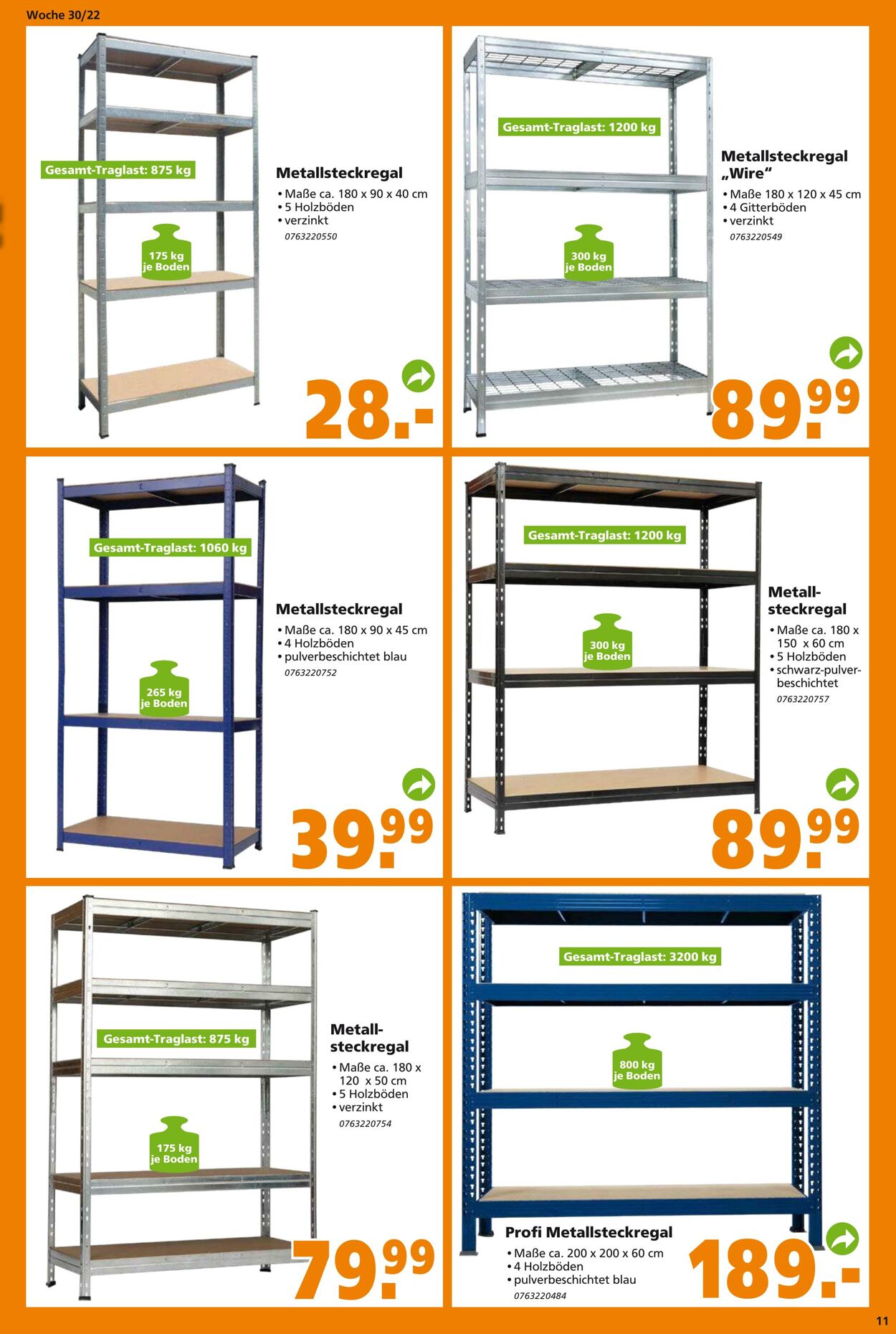 Prospekt Globus Baumarkt 25.07.2022 - 30.07.2022