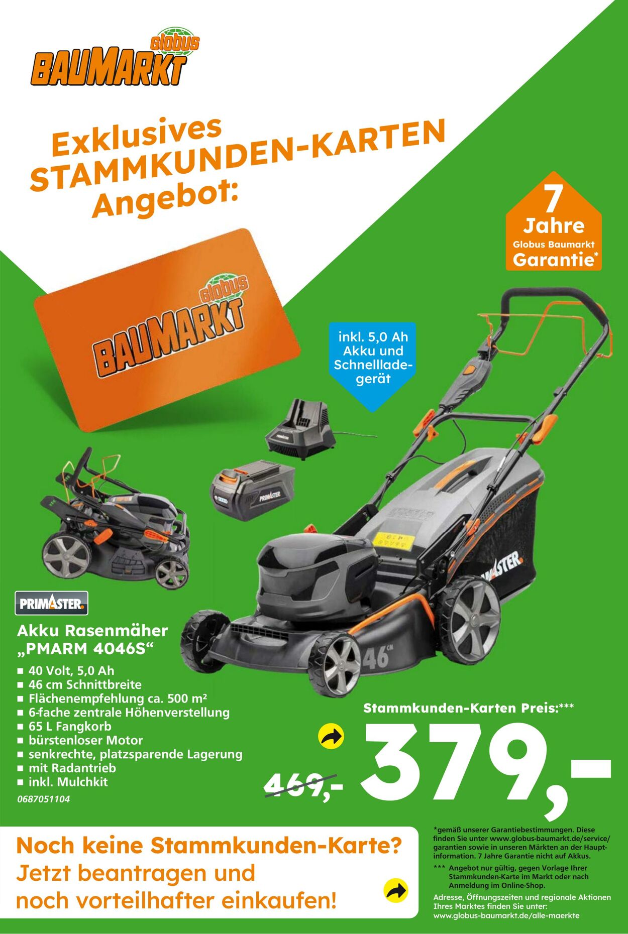 Prospekt Globus Baumarkt 11.06.2023 - 17.06.2023