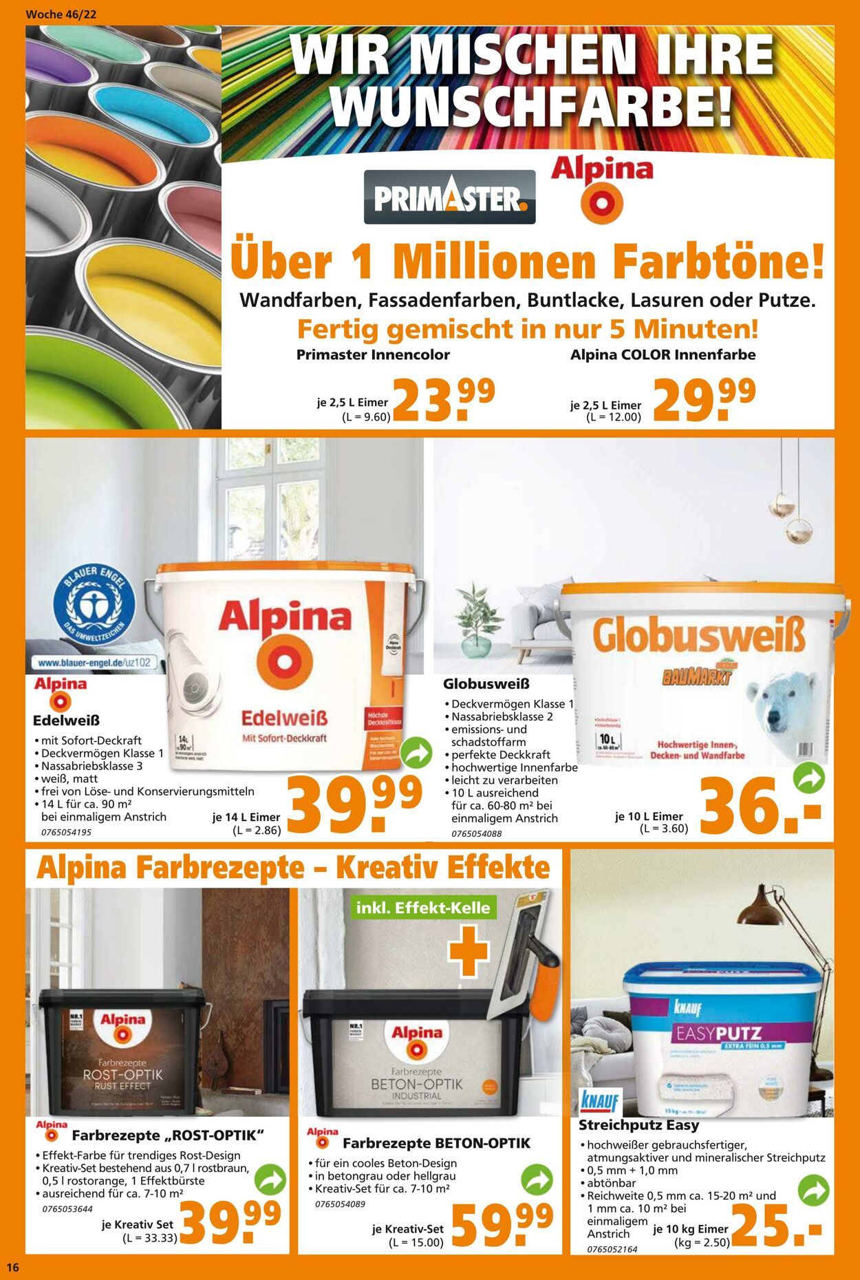 Prospekt Globus Baumarkt 14.11.2022 - 19.11.2022