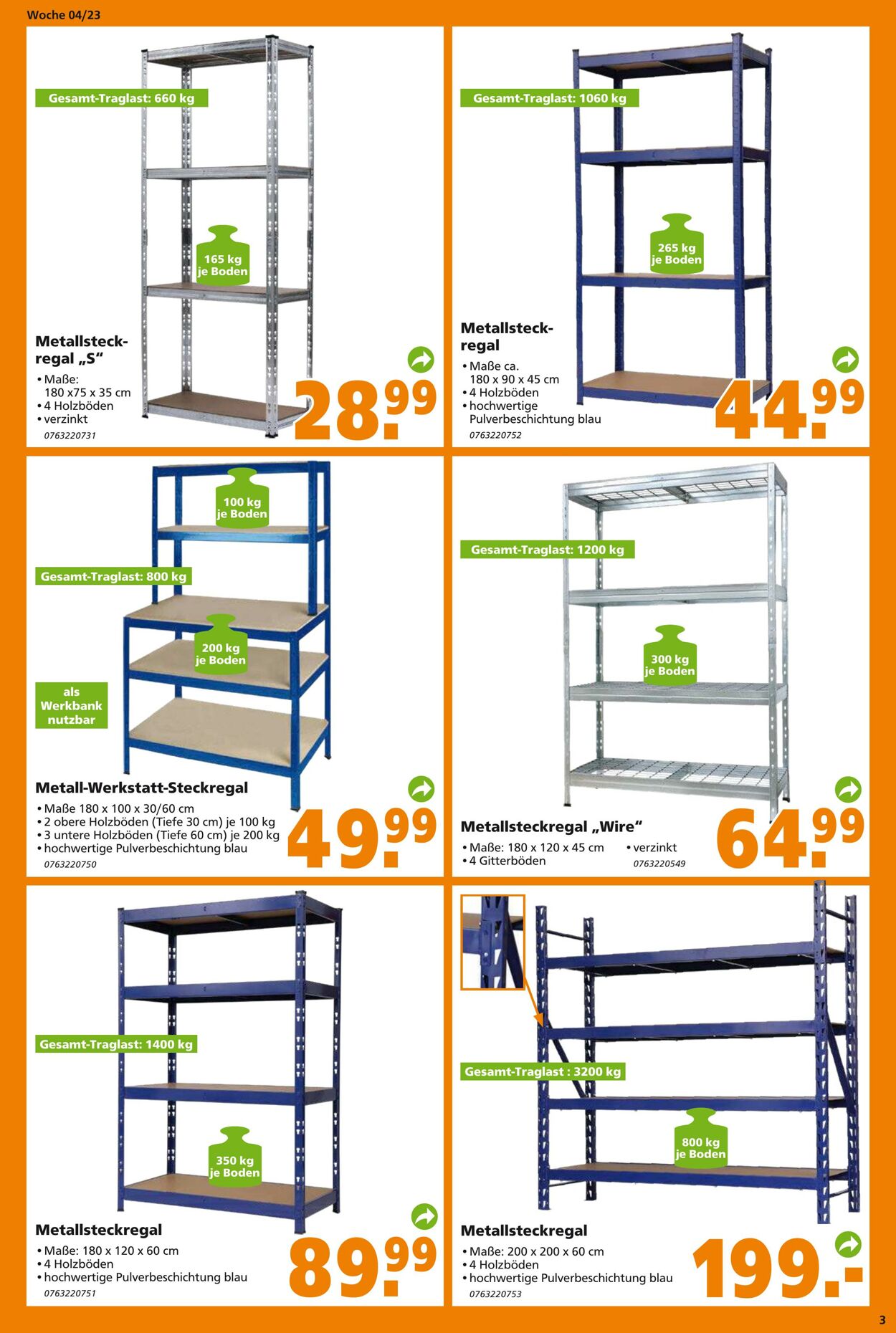 Prospekt Globus Baumarkt 23.01.2023 - 28.01.2023