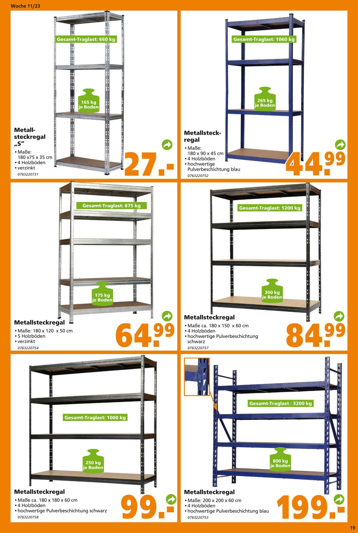 Prospekt Globus Baumarkt 13.03.2023 - 18.03.2023