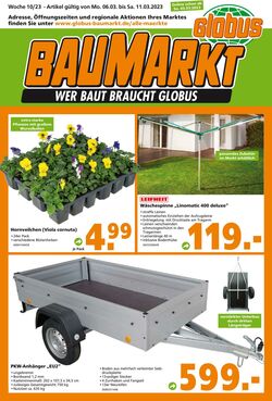 Prospekt Globus Baumarkt 06.03.2023 - 11.03.2023