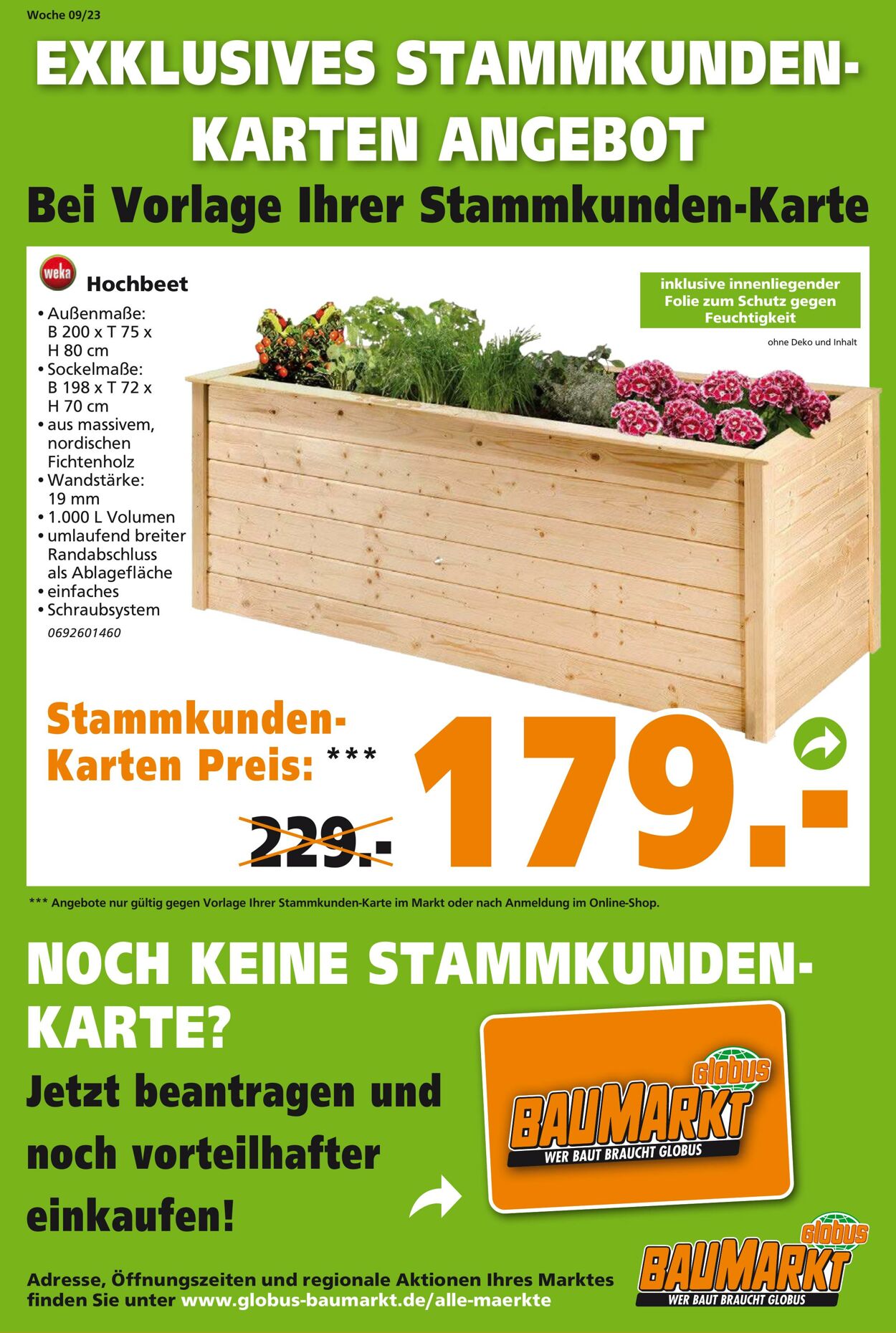 Prospekt Globus Baumarkt 27.02.2023 - 04.03.2023