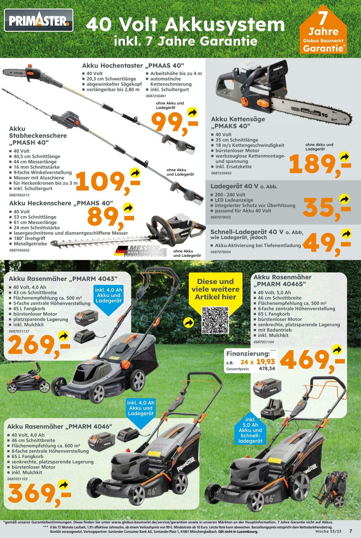 Prospekt Globus Baumarkt 13.08.2023 - 19.08.2023