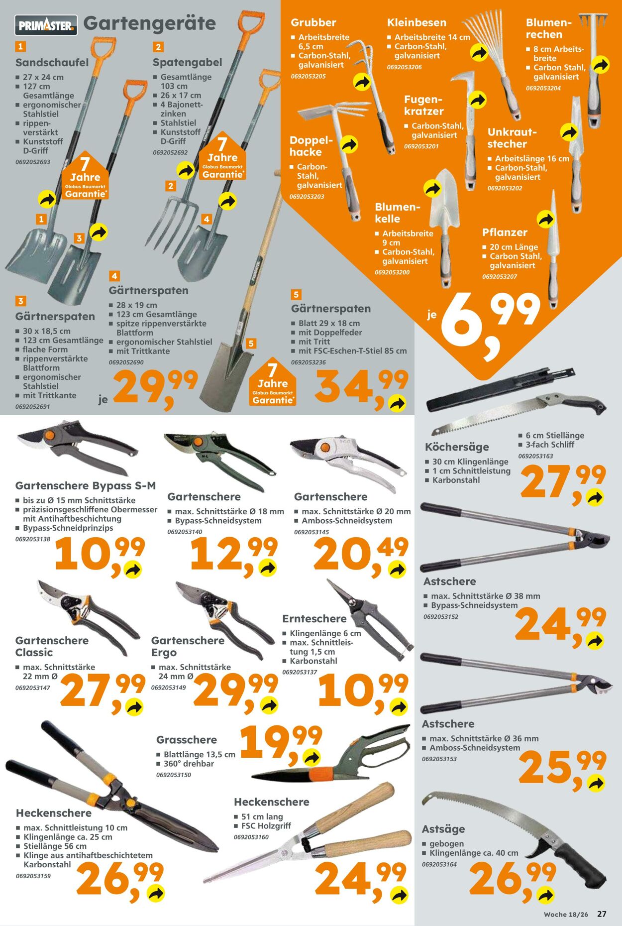 Prospekt Globus Baumarkt 26.04.2026 - 02.05.2026