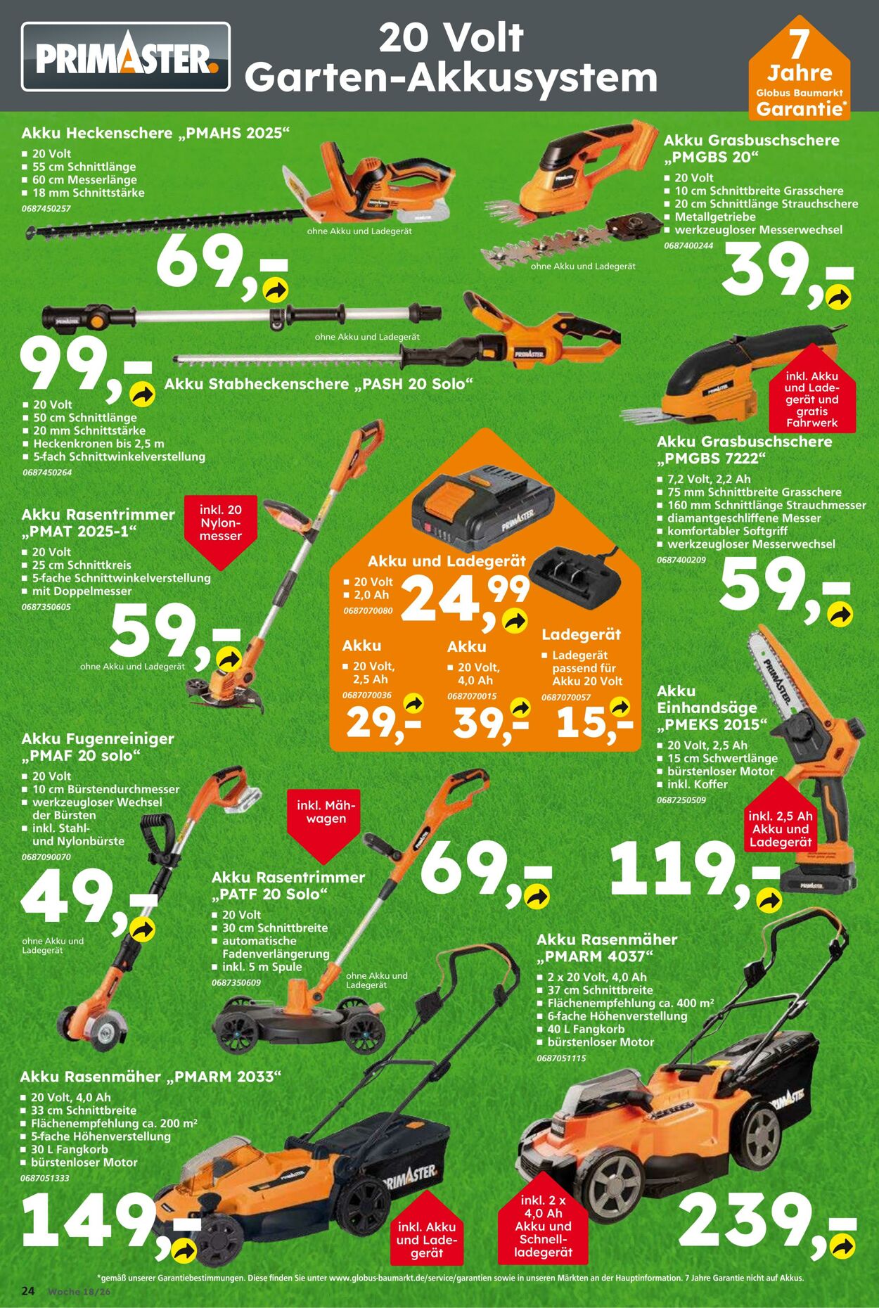 Prospekt Globus Baumarkt 26.04.2026 - 02.05.2026