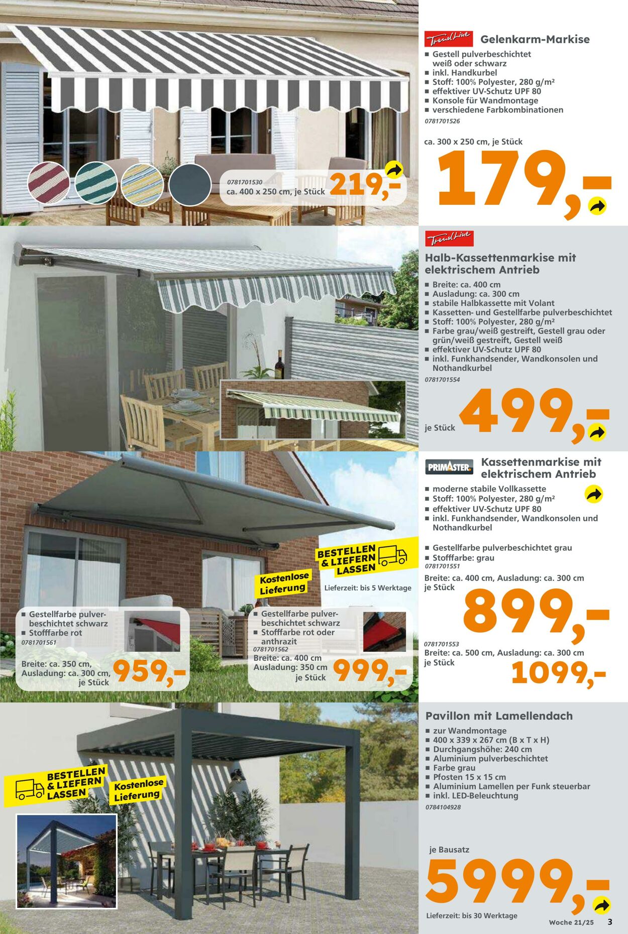 Prospekt Globus Baumarkt 18.05.2025 - 24.05.2025