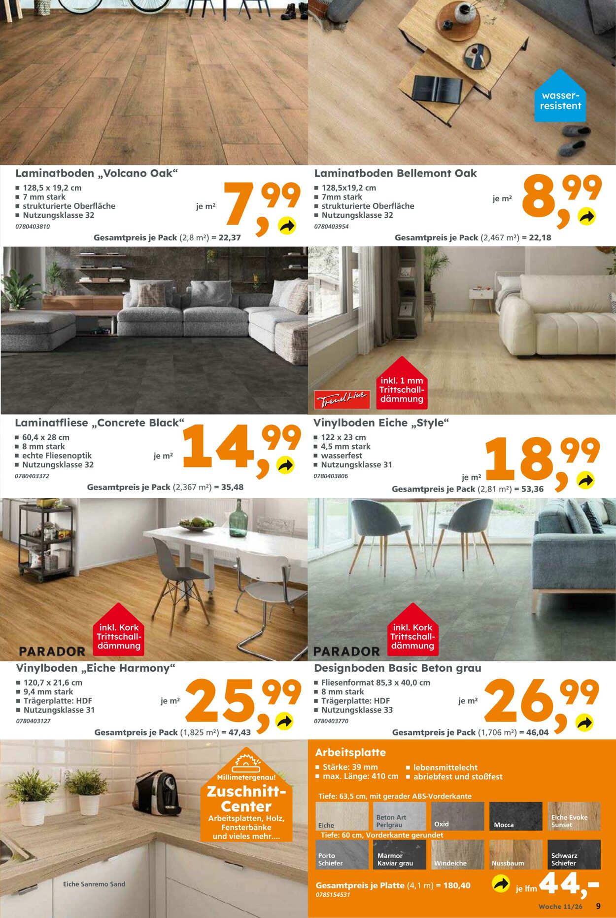 Prospekt Globus Baumarkt 08.03.2026 - 14.03.2026