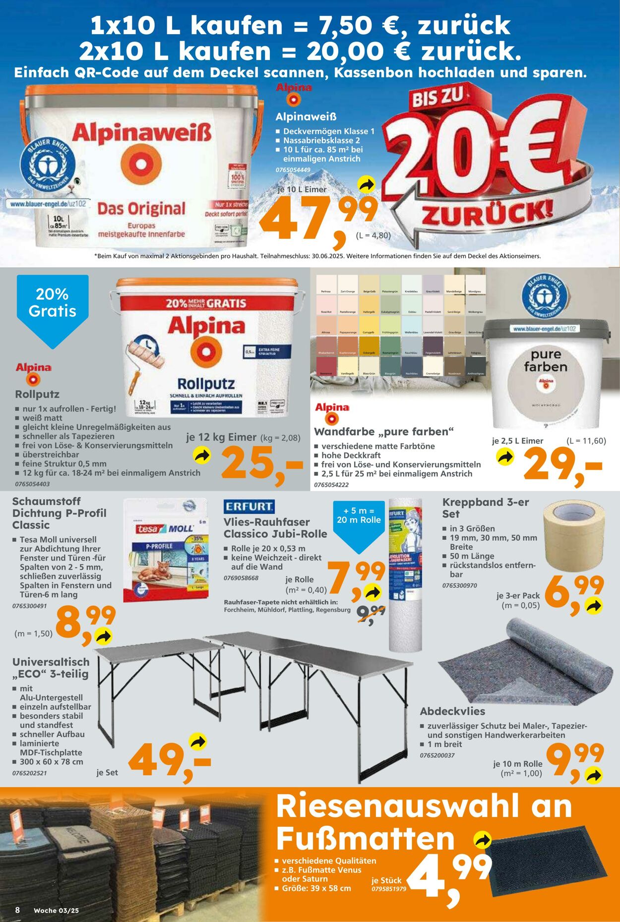 Prospekt Globus Baumarkt 12.01.2025 - 18.01.2025