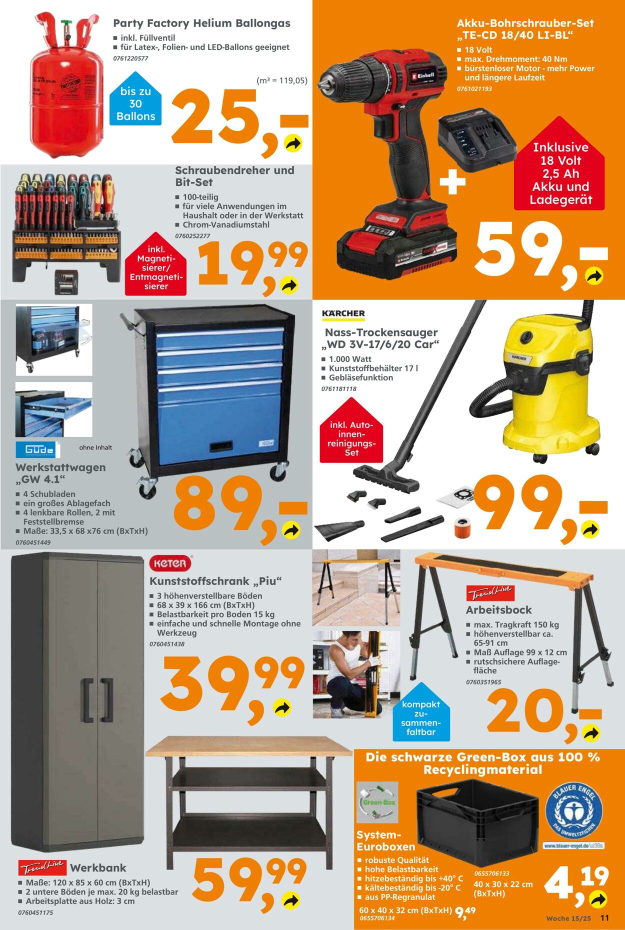 Prospekt Globus Baumarkt 06.04.2025 - 12.04.2025