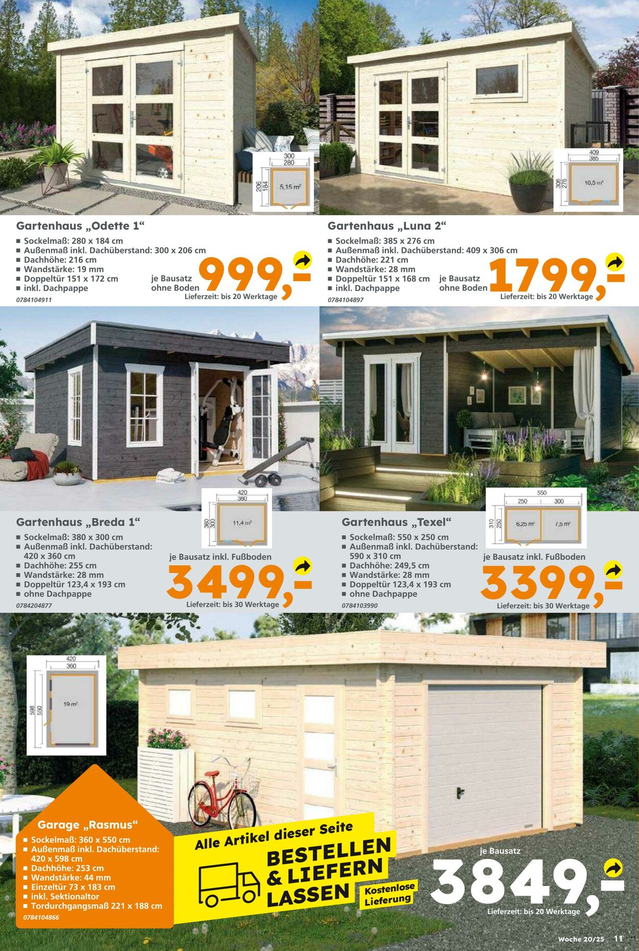 Prospekt Globus Baumarkt 11.05.2025 - 17.05.2025