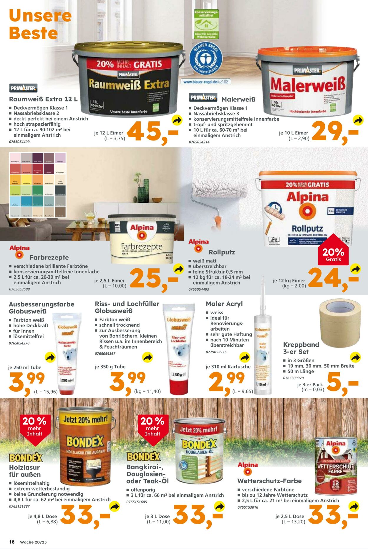 Prospekt Globus Baumarkt 11.05.2025 - 17.05.2025