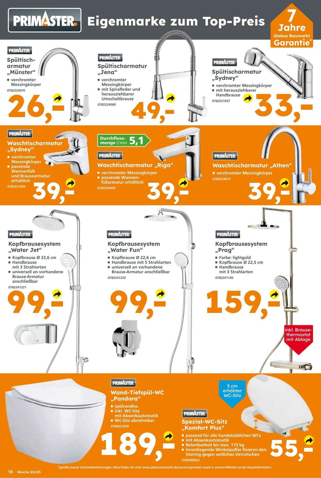 Prospekt Globus Baumarkt 11.05.2025 - 17.05.2025