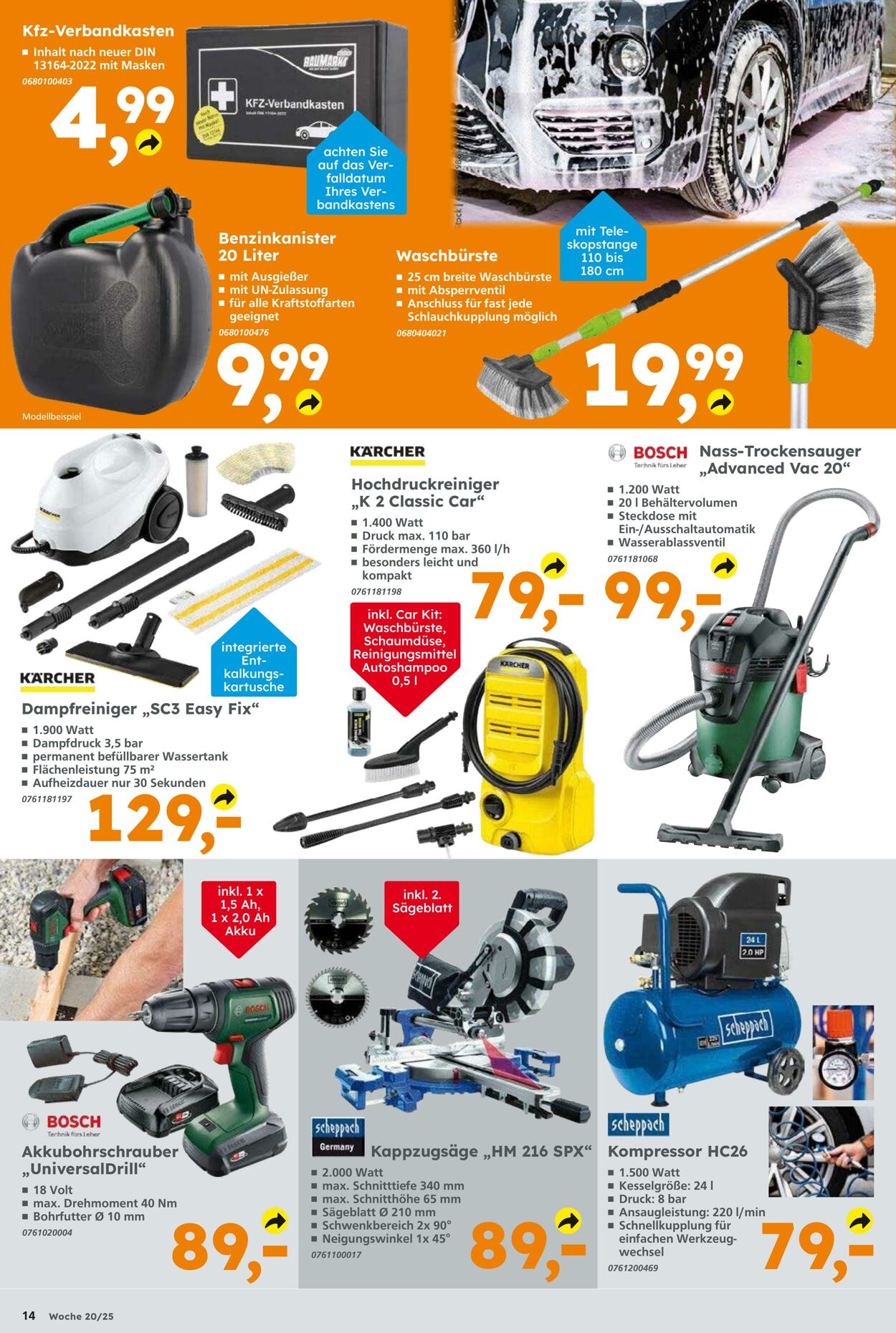 Prospekt Globus Baumarkt 11.05.2025 - 17.05.2025